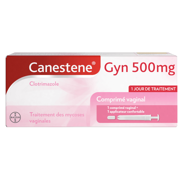 Canestene Gyn 500 mg 1 comprimé vaginal